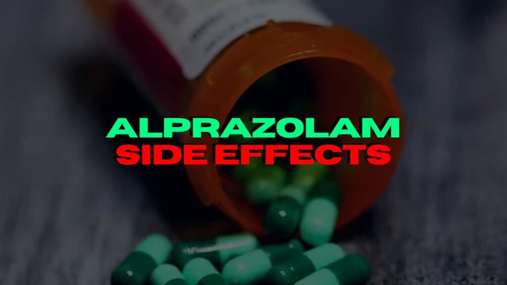 side effects of  alprazolam for sleep